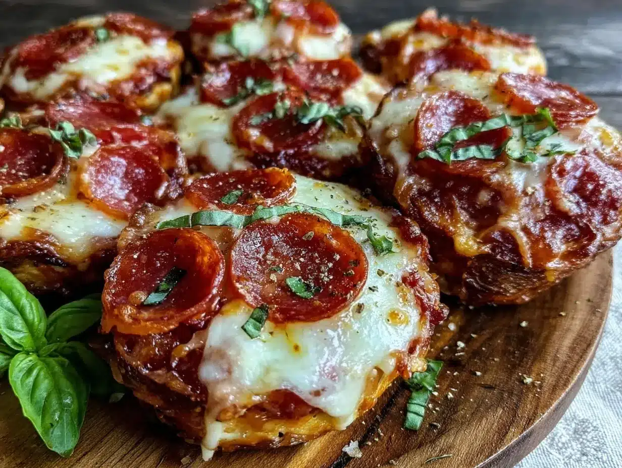mini pepperoni pizza lunchables preparation steps