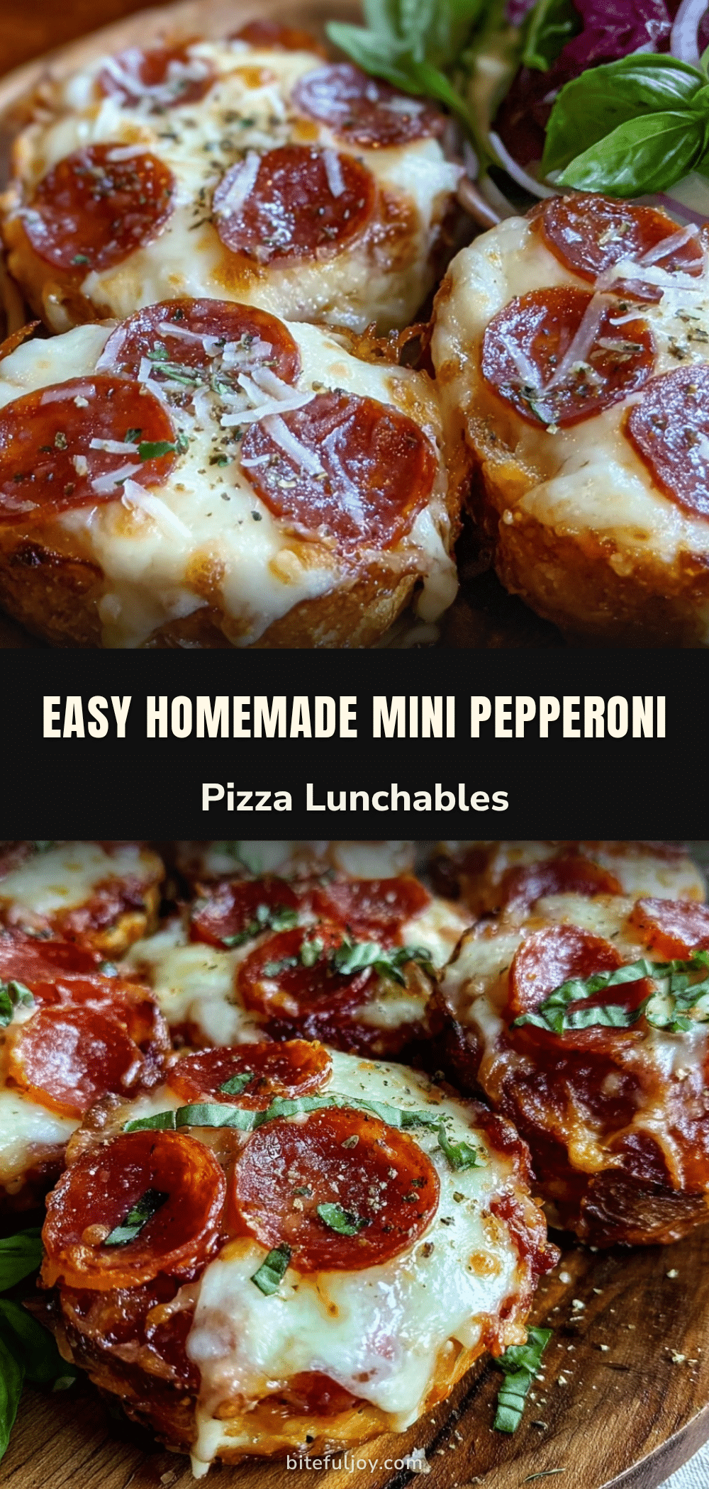 mini pepperoni pizza lunchables recipe