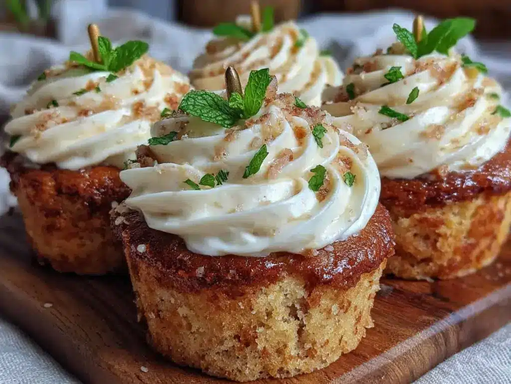 mint julep cupcakes - featured image
