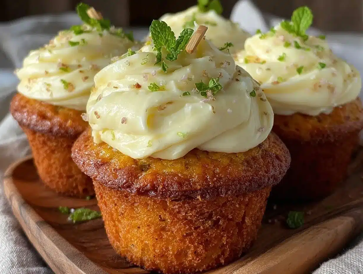 mint julep cupcakes preparation steps