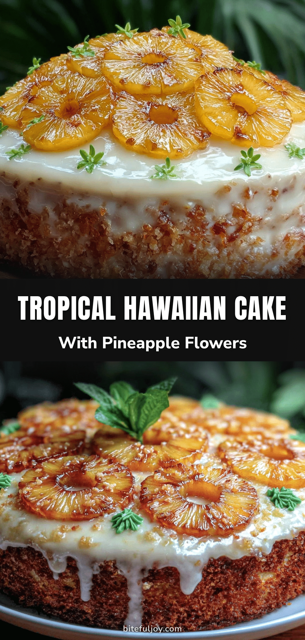 Perfect Hawaiian Tropical Theme Cake recipe