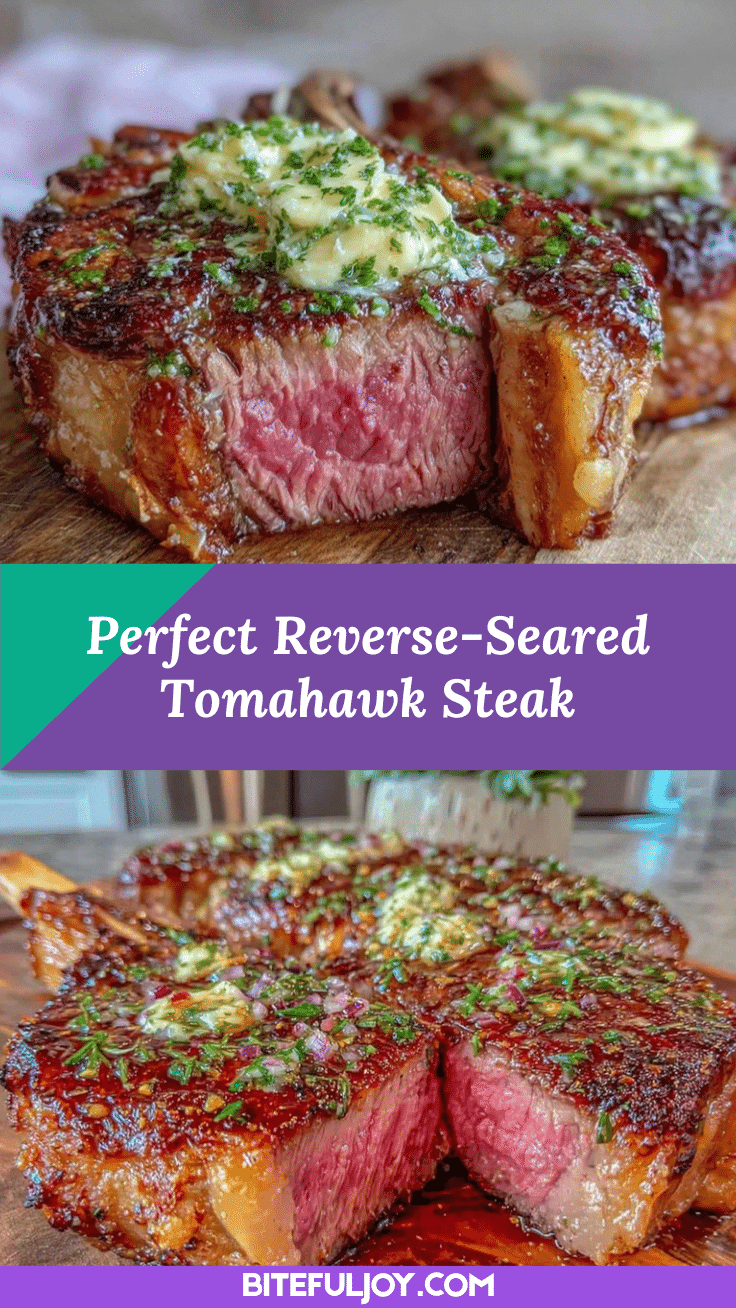 reverse-seared tomahawk steak recipe