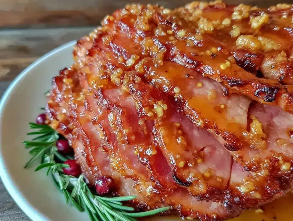 slow cooker brown sugar spiral ham - featured image
