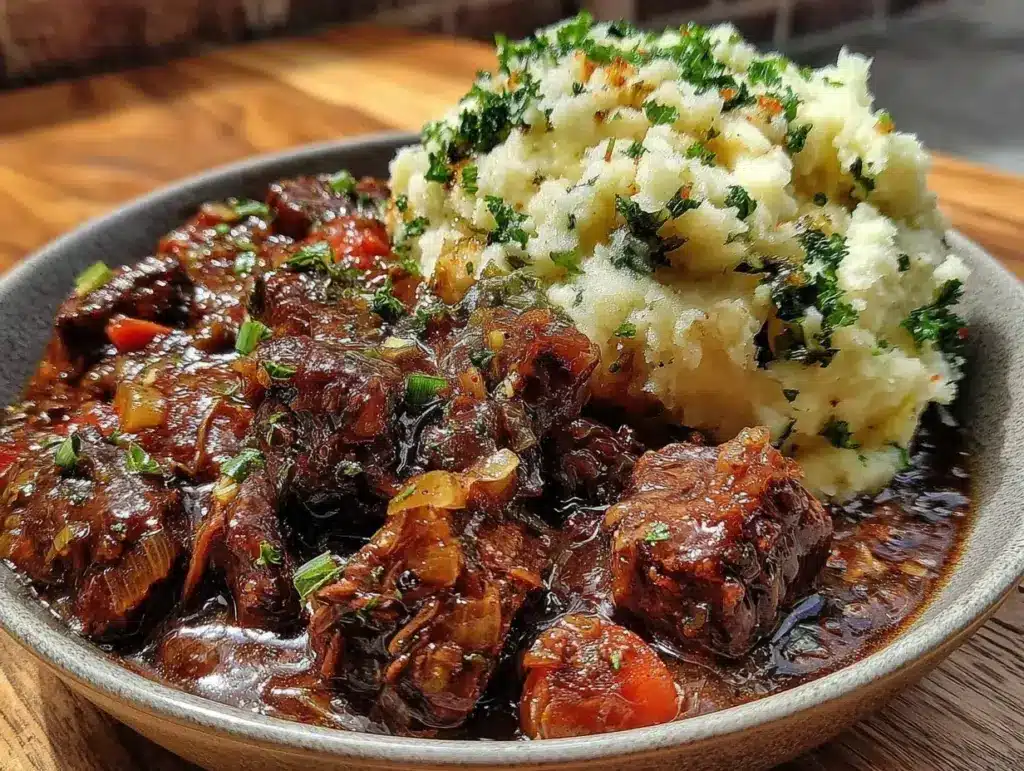 slow cooker guinness beef stew - featured image