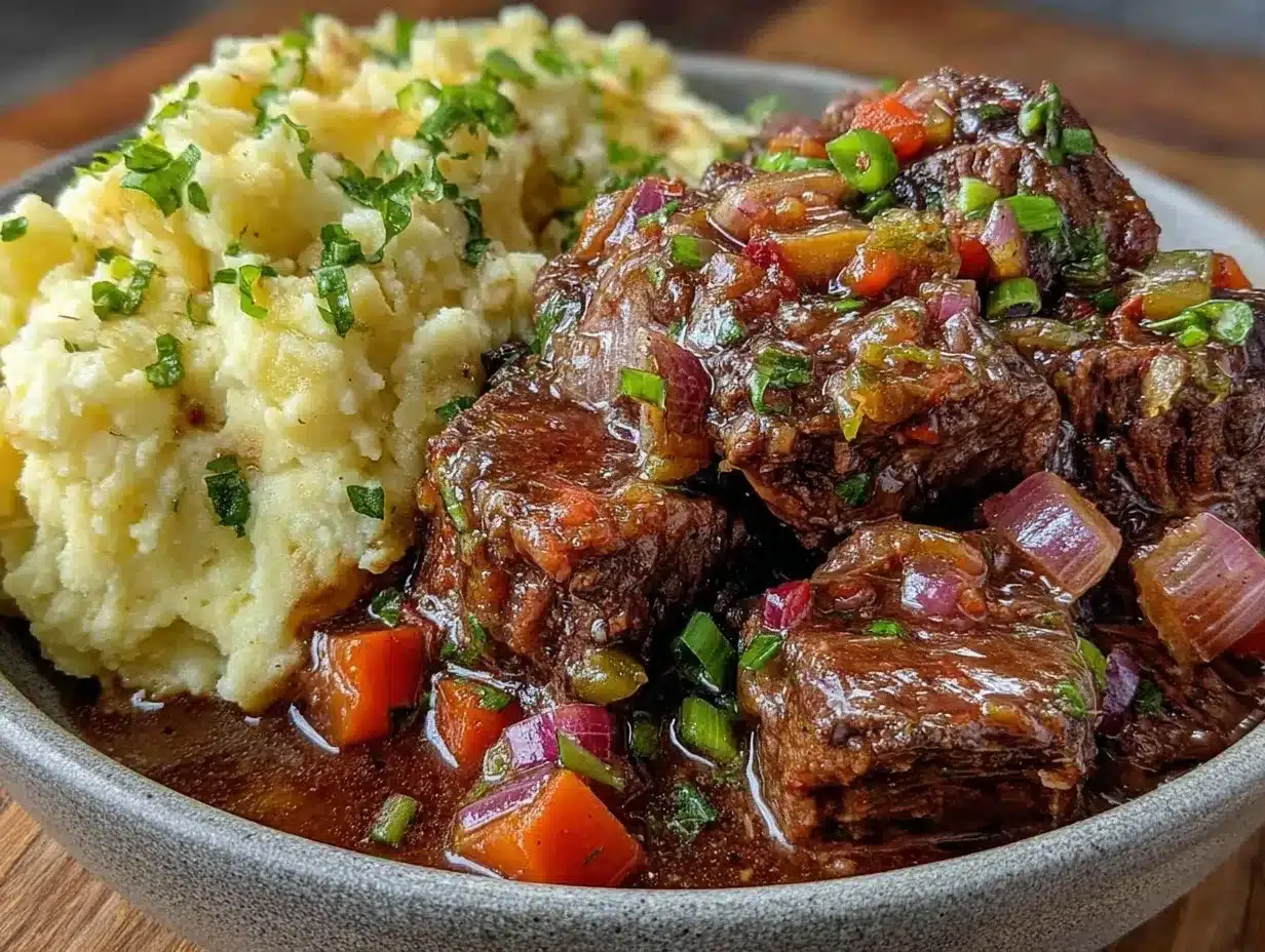 slow cooker guinness beef stew preparation steps