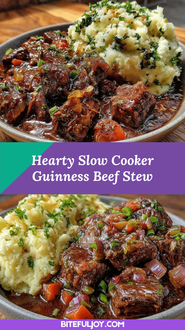 slow cooker guinness beef stew recipe