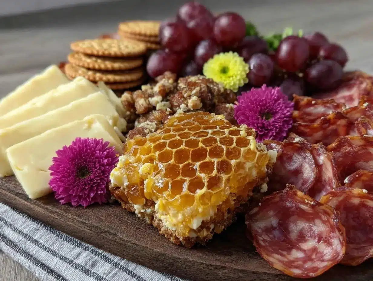 spring charcuterie board preparation steps
