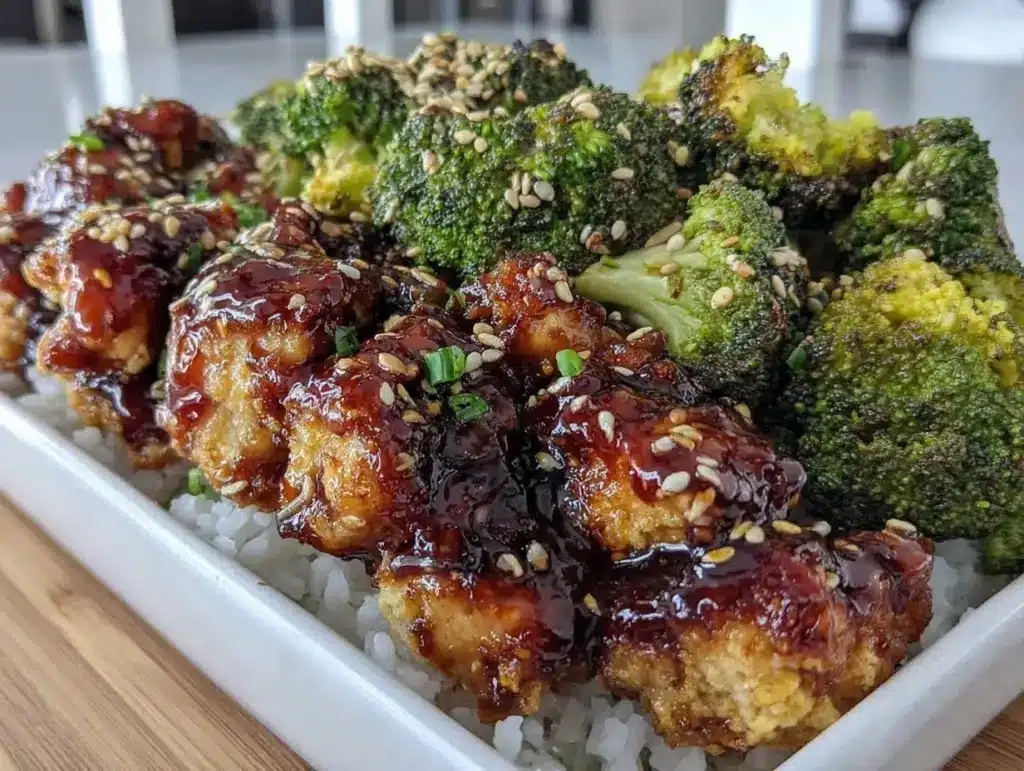 teriyaki chicken bowls - featured image