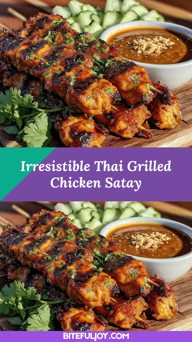 thai grilled chicken satay recipe