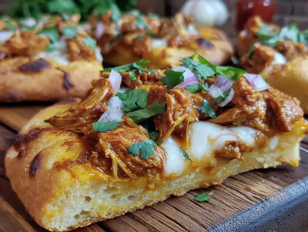 tikka masala flatbread pizza - featured image