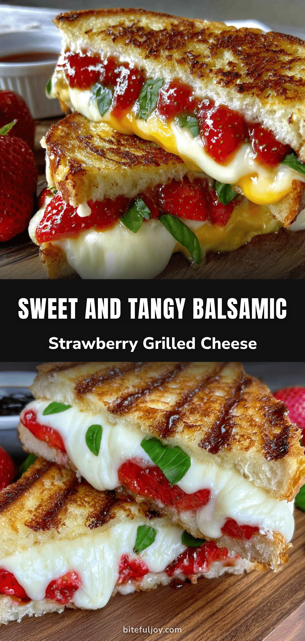 balsamic strawberry grilled cheese recipe