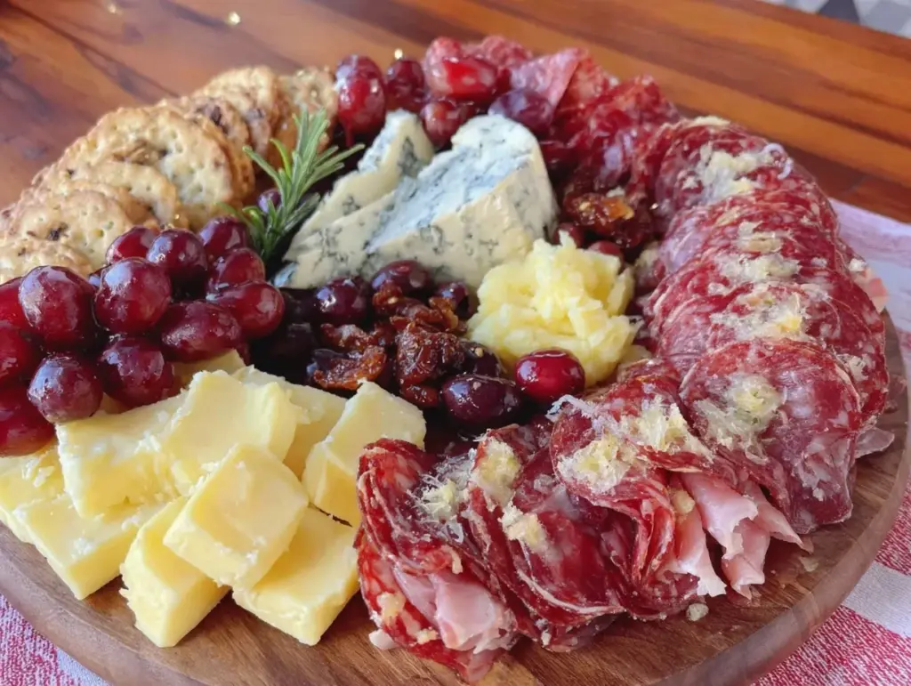 charcuterie wreath ring board - featured image