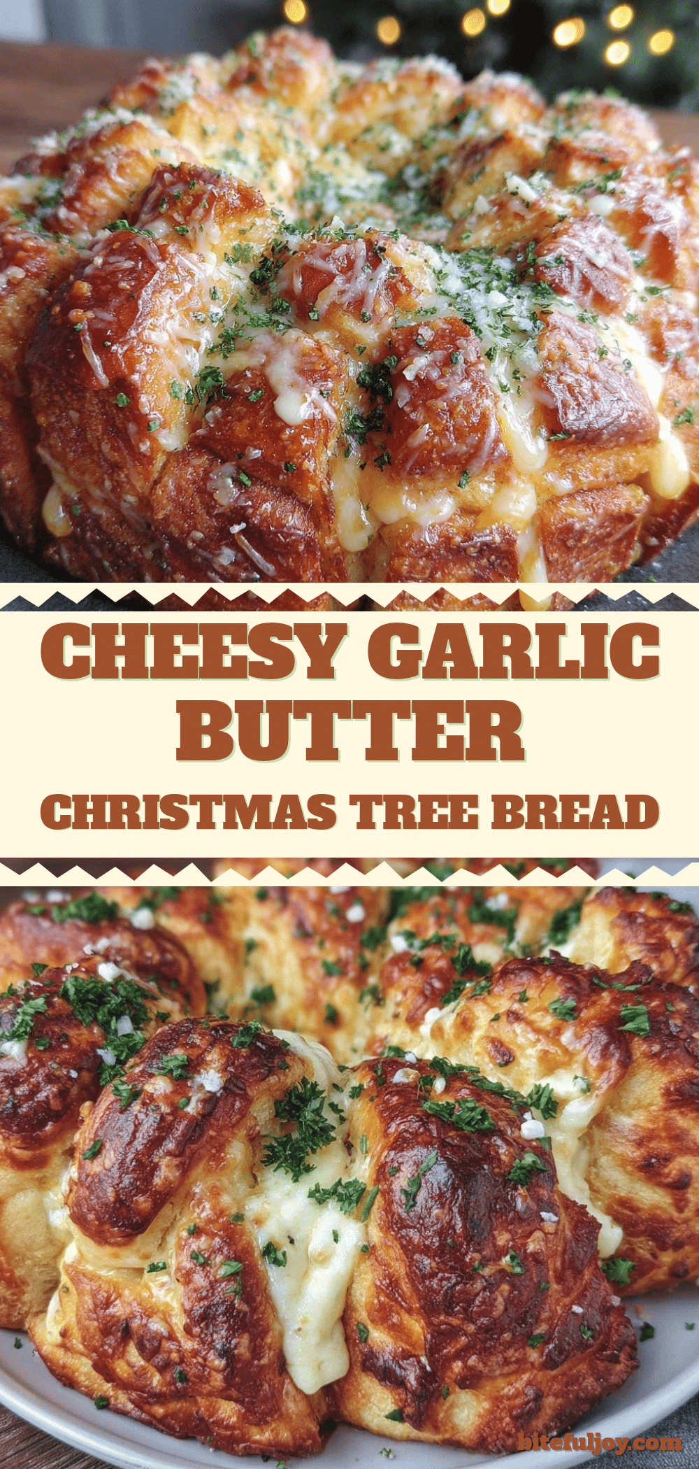 Christmas Tree Pull-Apart Bread recipe