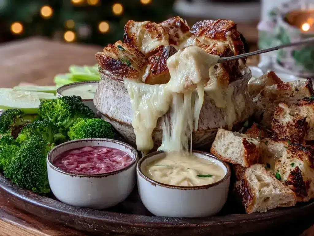 cozy fondue night - featured image