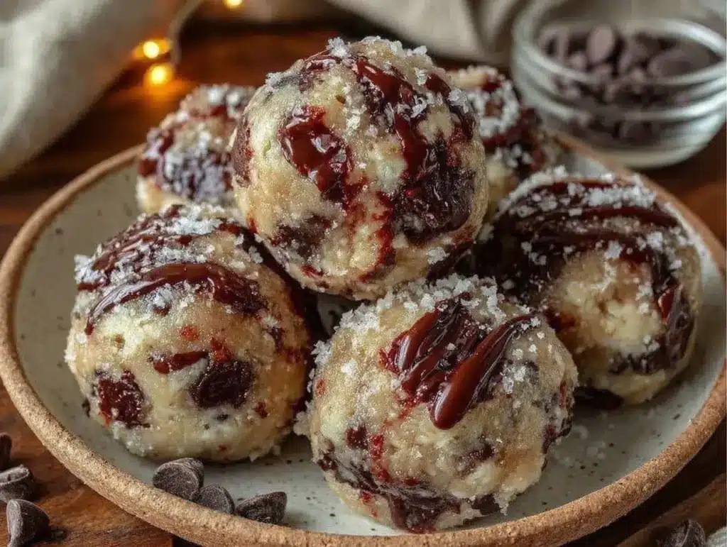 creamy cottage cheese cookie dough bites - featured image