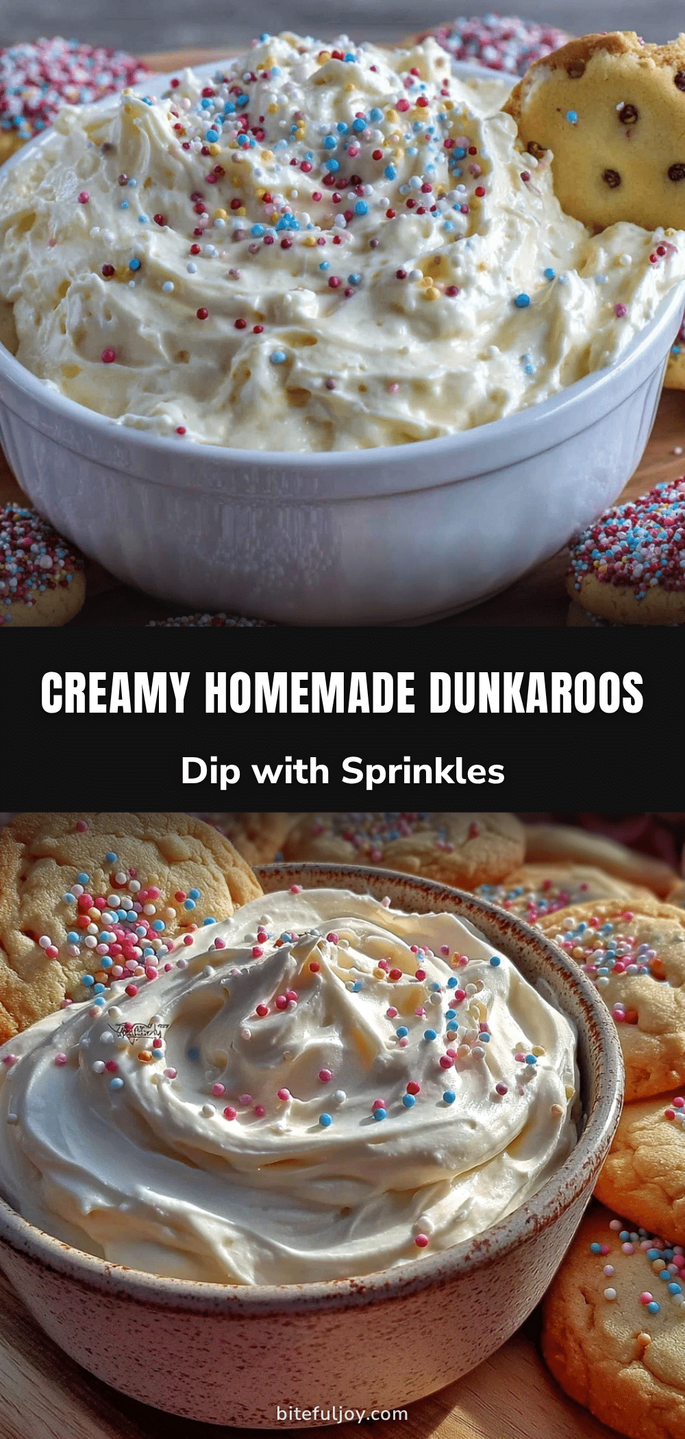 creamy homemade Dunkaroos dip recipe