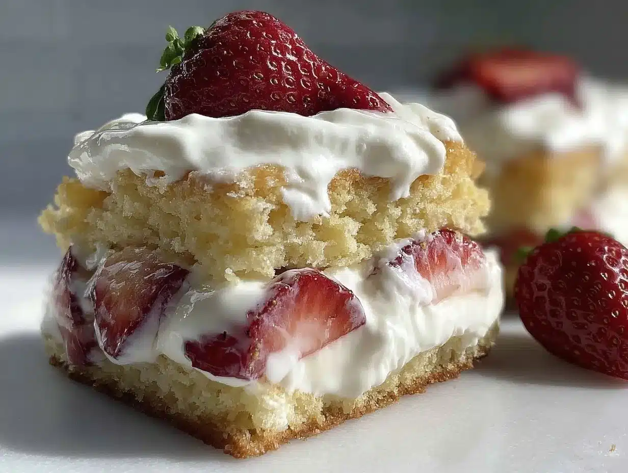 creamy strawberry shortcake ice cream sandwiches preparation steps