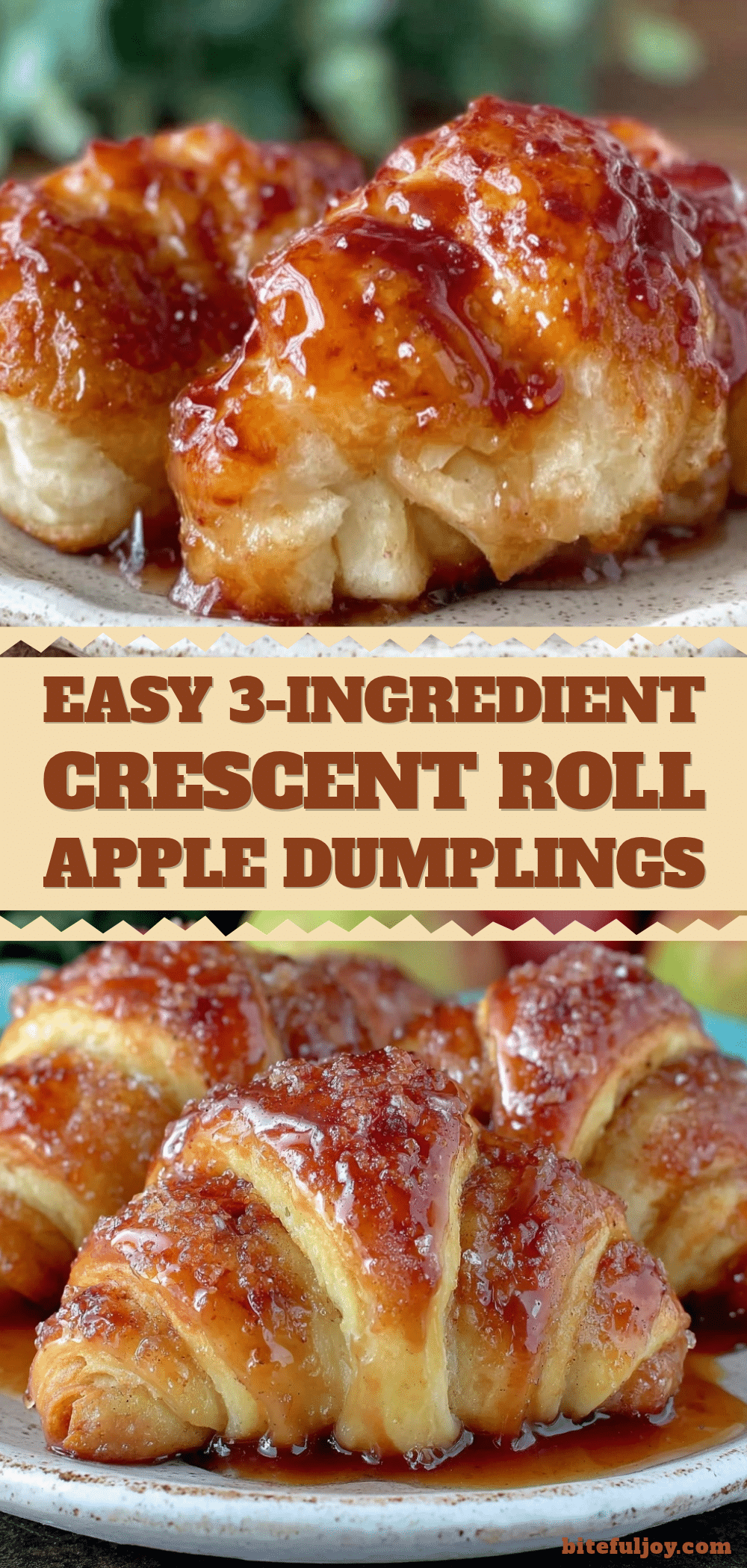 crescent roll apple dumplings recipe
