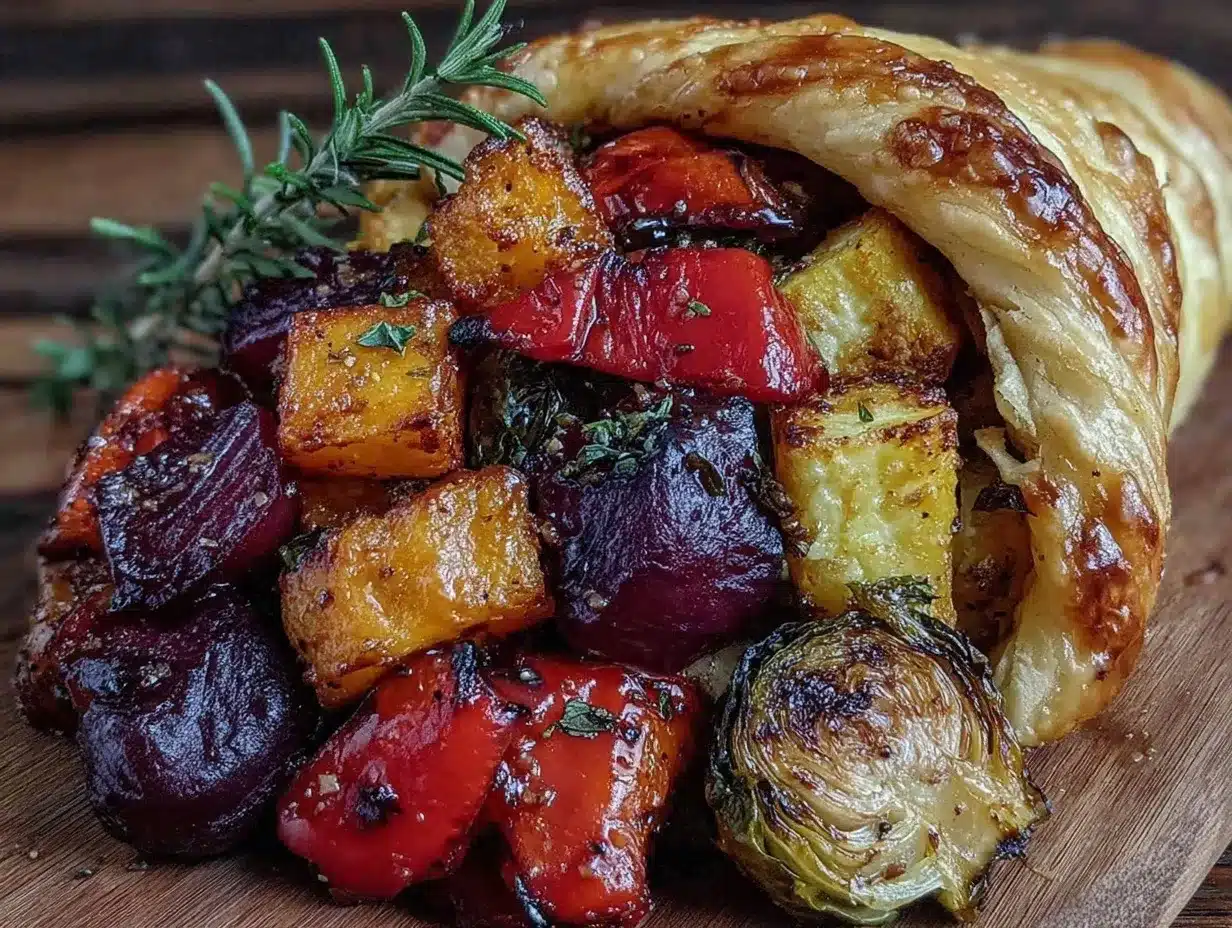 crispy cornucopia cone recipe preparation steps