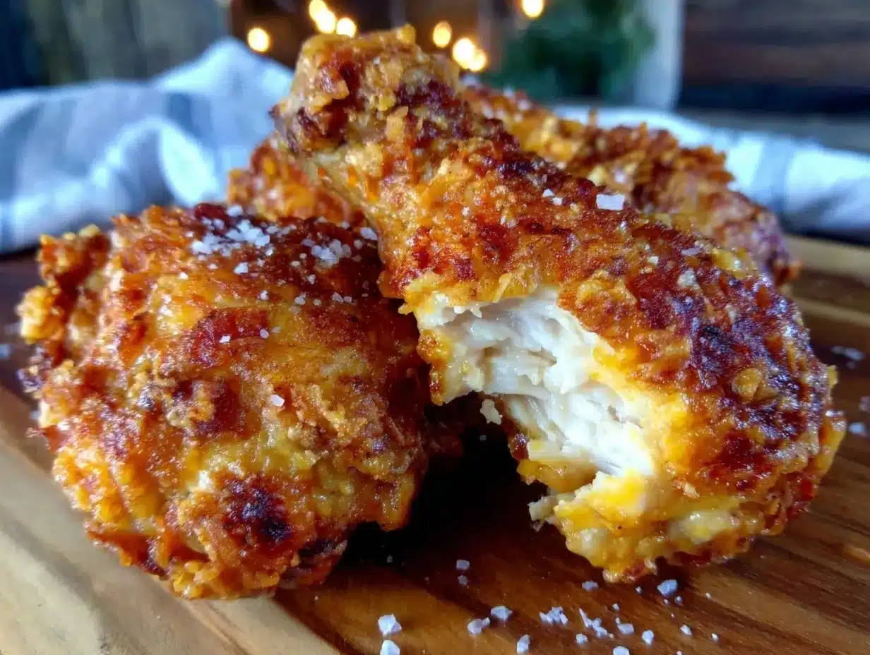 crispy fried chicken preparation steps