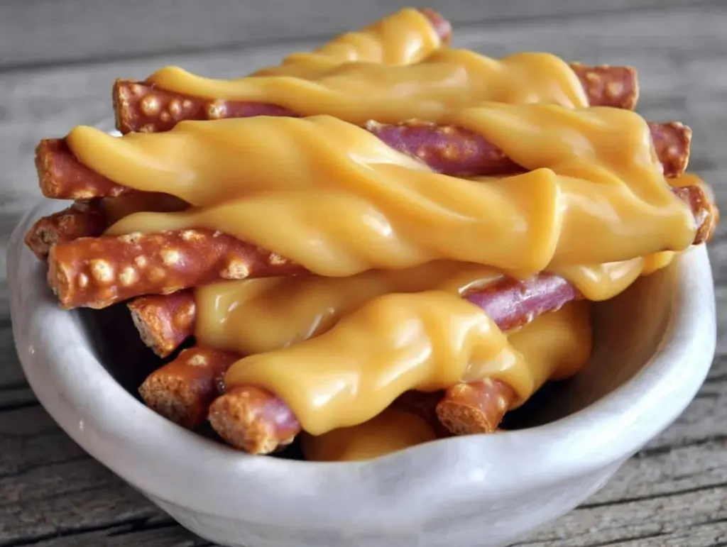 crispy pencil pretzel rods - featured image
