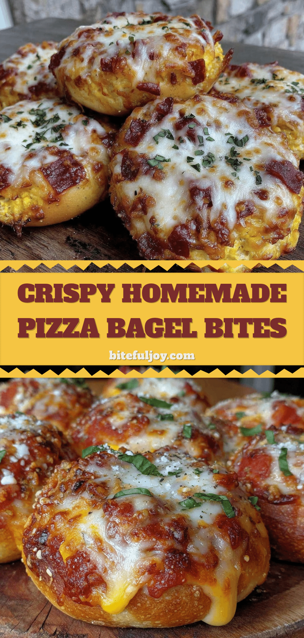 crispy pizza bagel bites recipe recipe