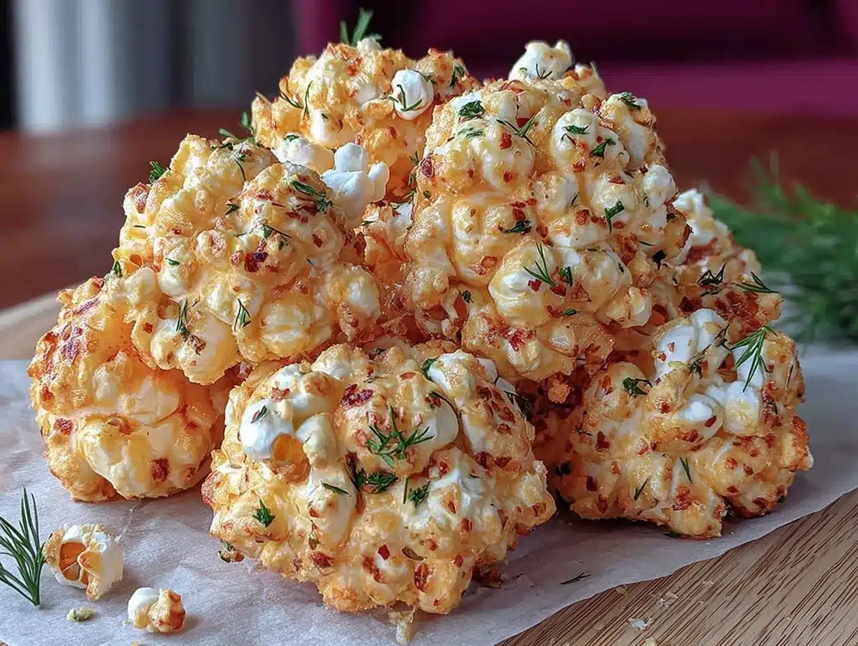crispy ranch white cheddar popcorn preparation steps