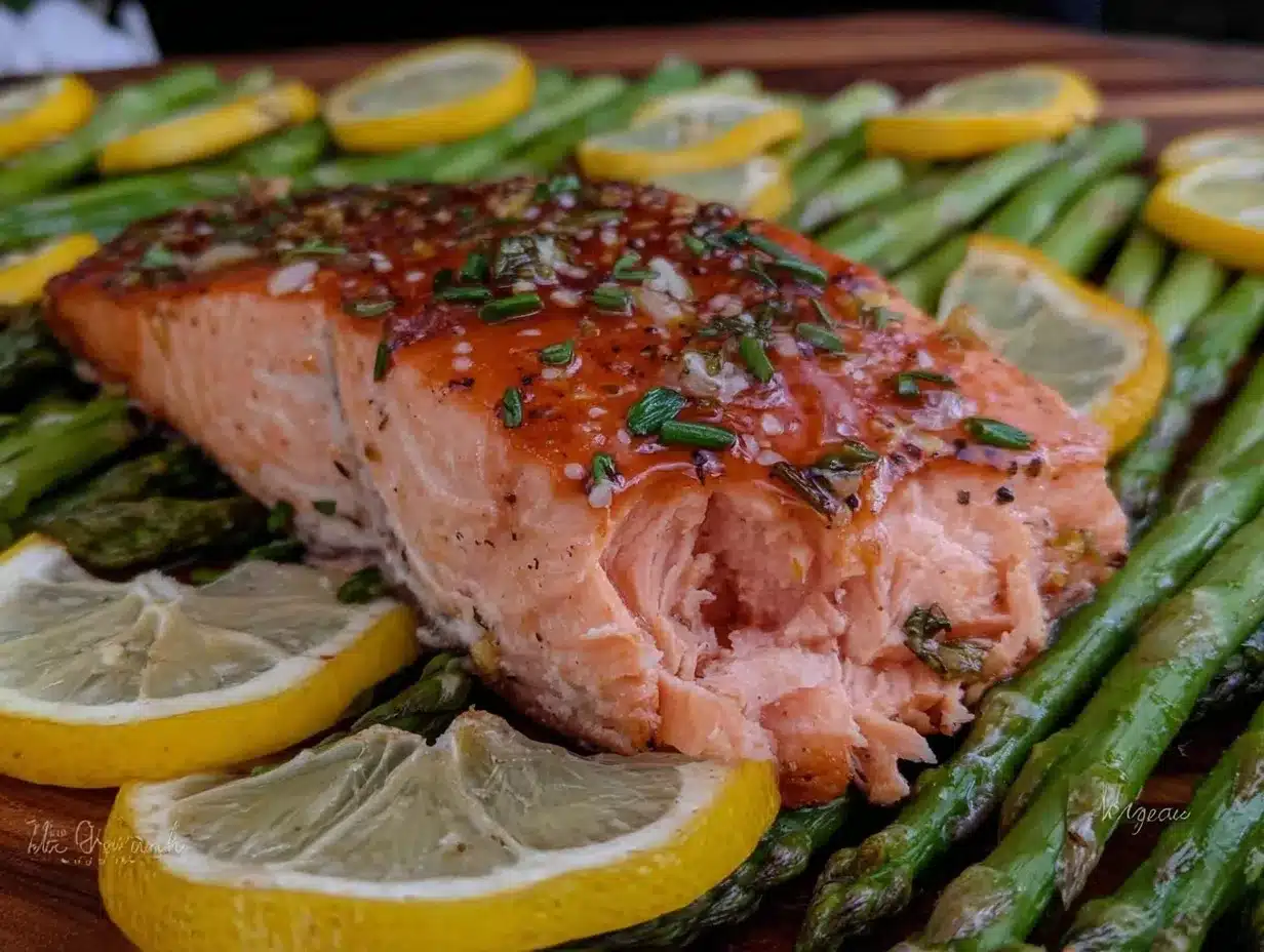 diabetes-friendly sheet pan salmon recipe preparation steps
