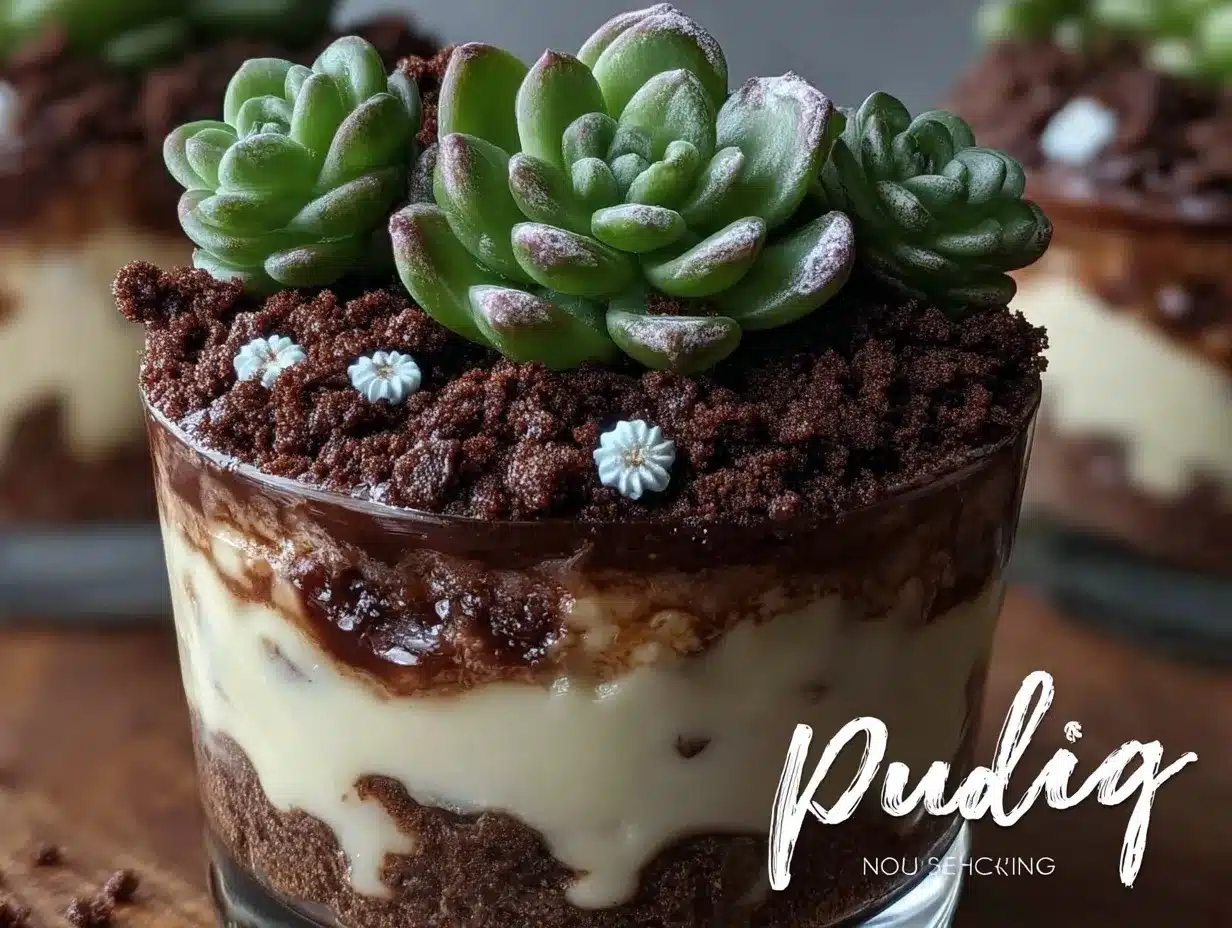 dirt cup pudding recipe preparation steps