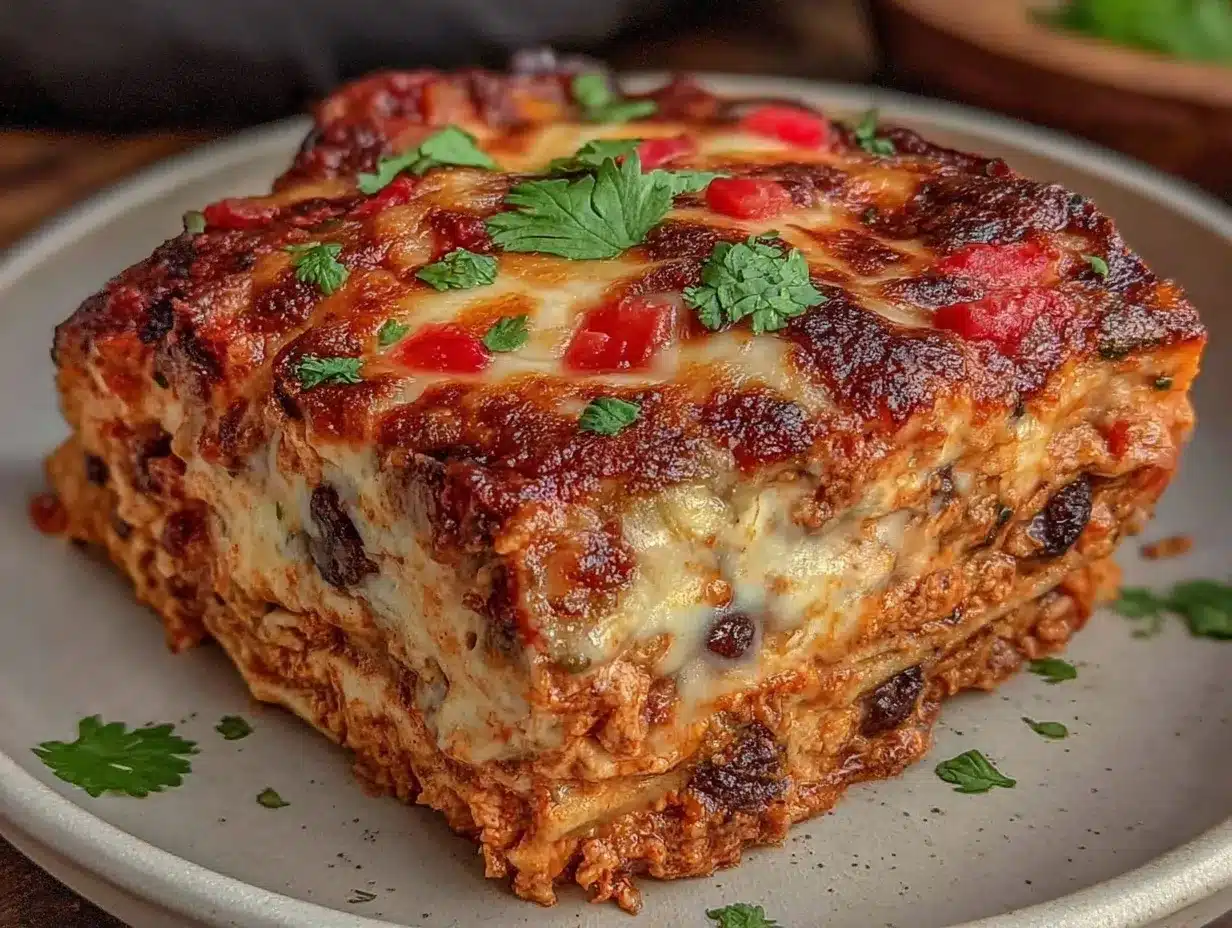 easy make-ahead enchilada casserole preparation steps