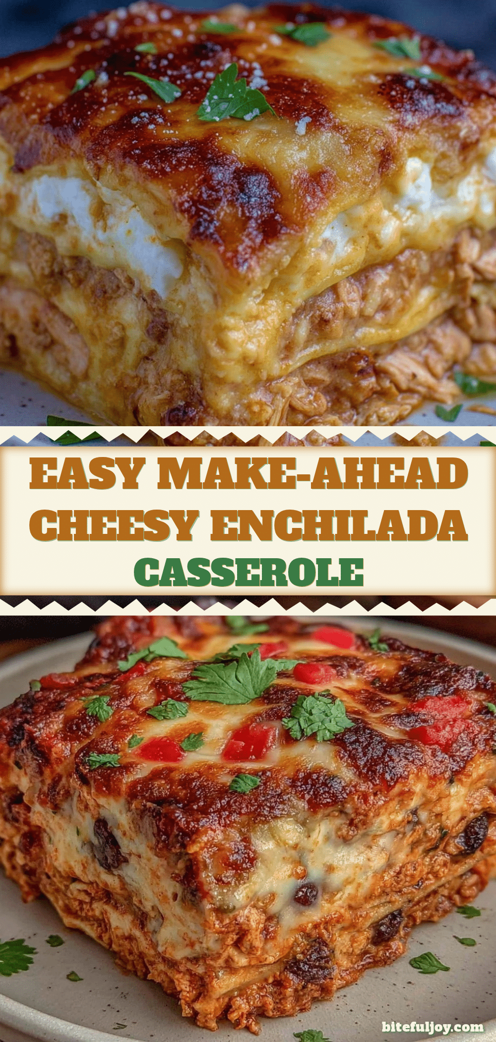easy make-ahead enchilada casserole recipe