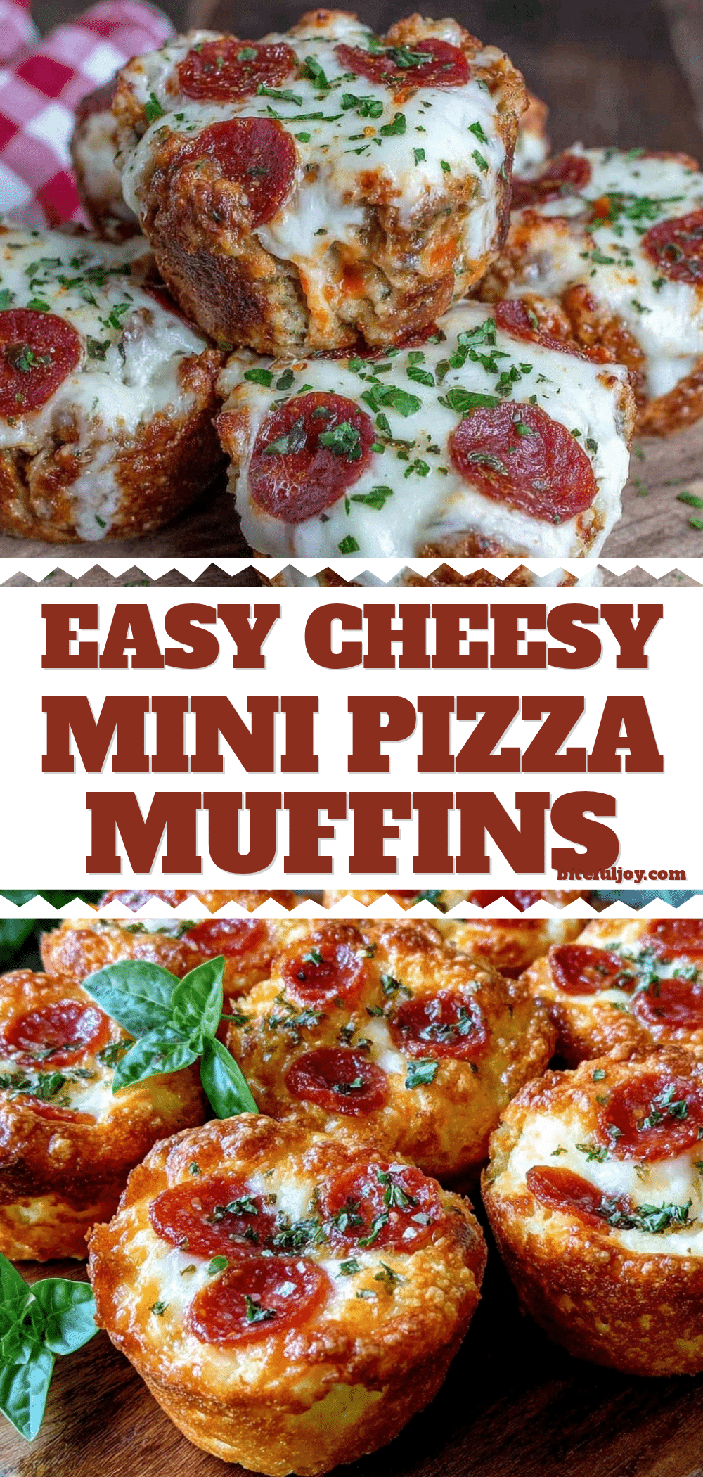 easy mini pizza muffins recipe