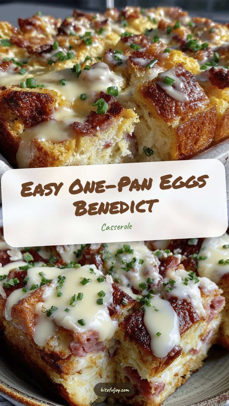 easy one-pan eggs benedict casserole recipe