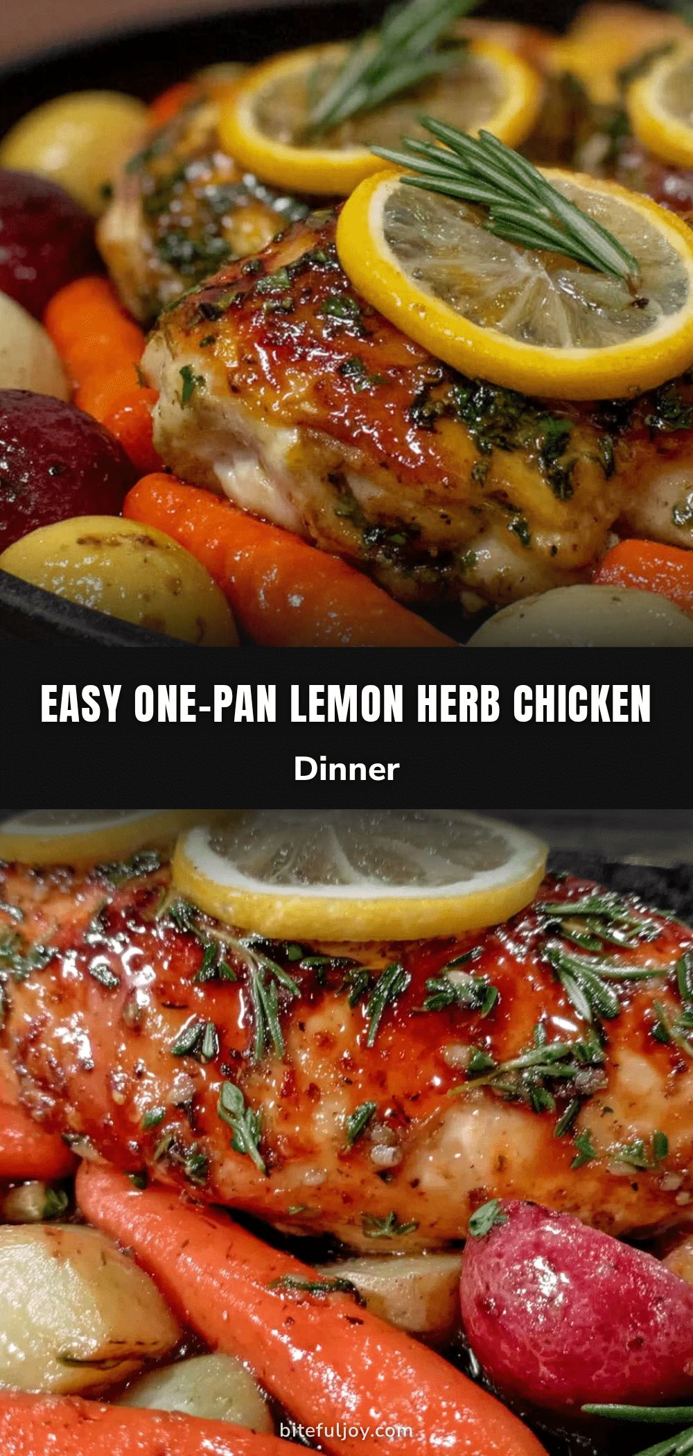 easy one-pan lemon herb chicken recipe
