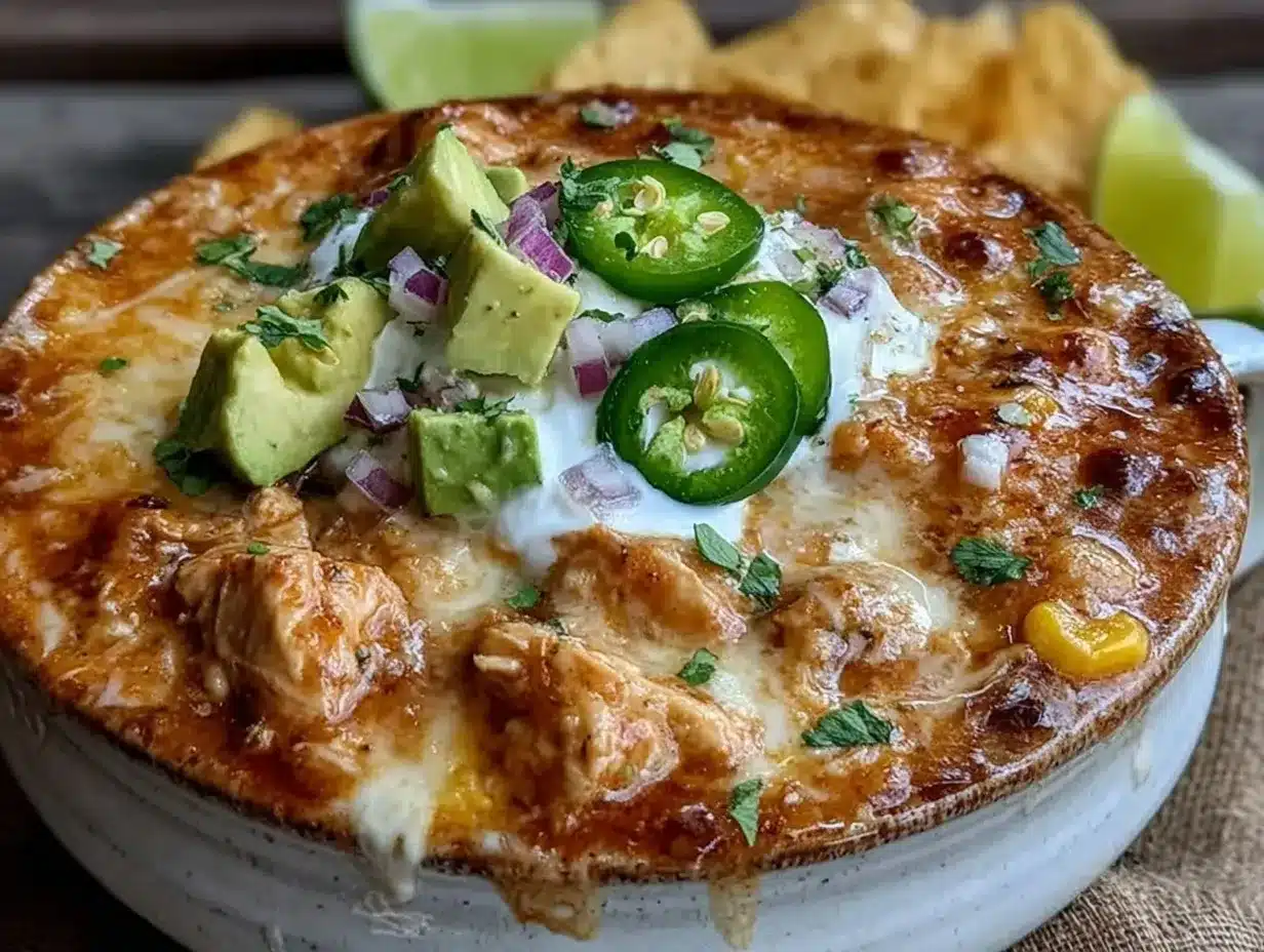 easy one-pot chicken taco soup preparation steps