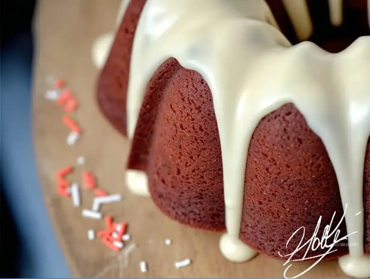firecracker red velvet bundt cake preparation steps