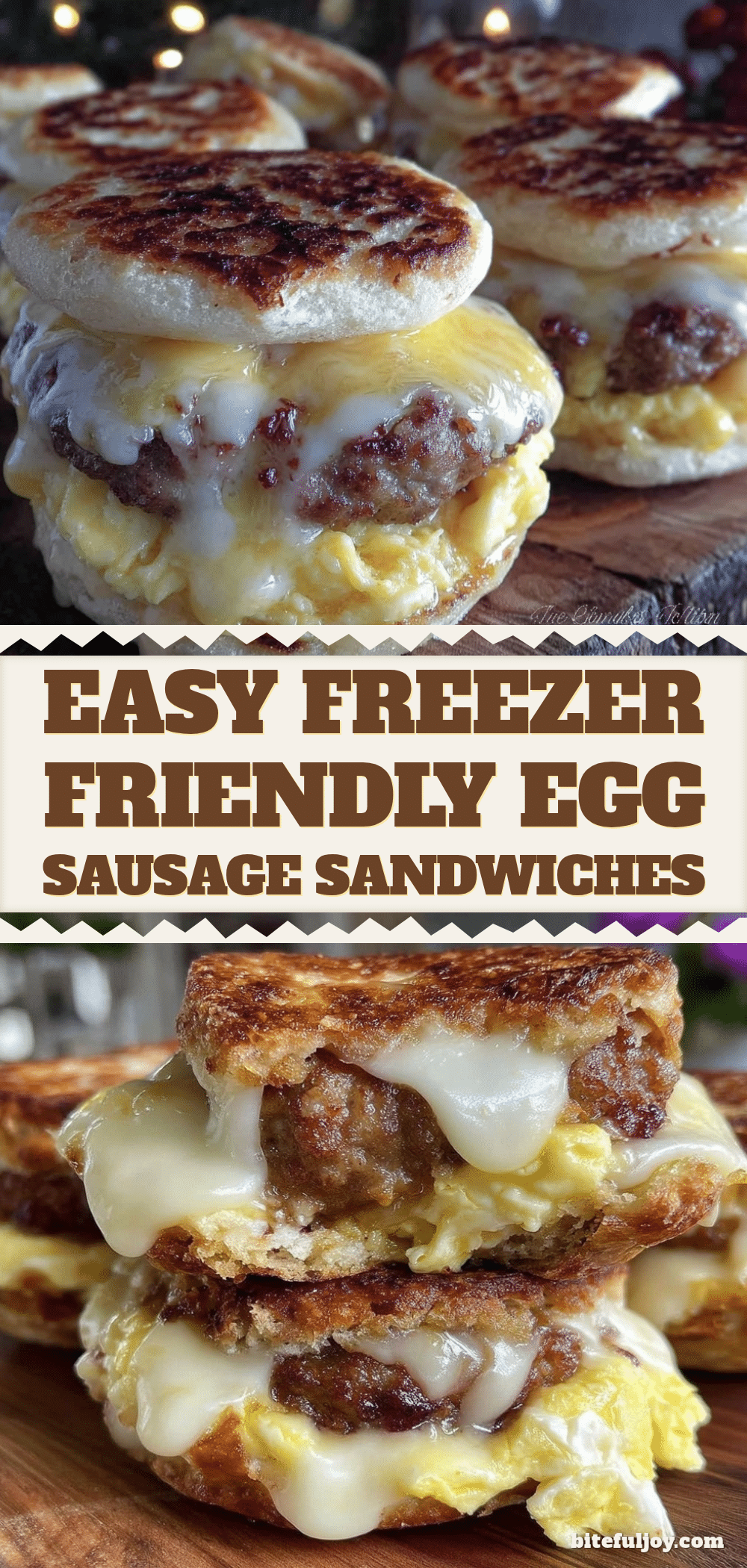 freezer friendly breakfast sandwiches recipe
