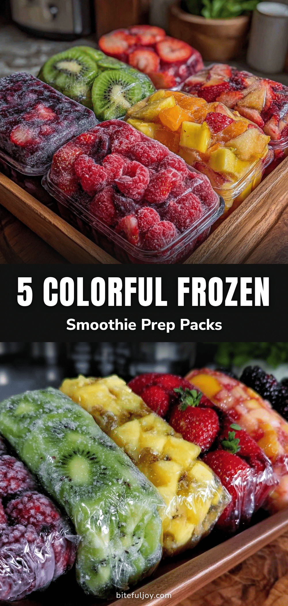 fresh frozen smoothie prep packs recipe