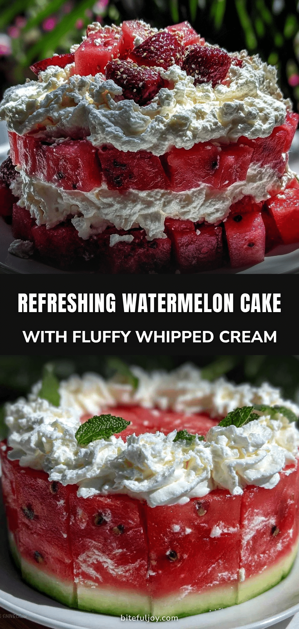 fresh watermelon cake recipe