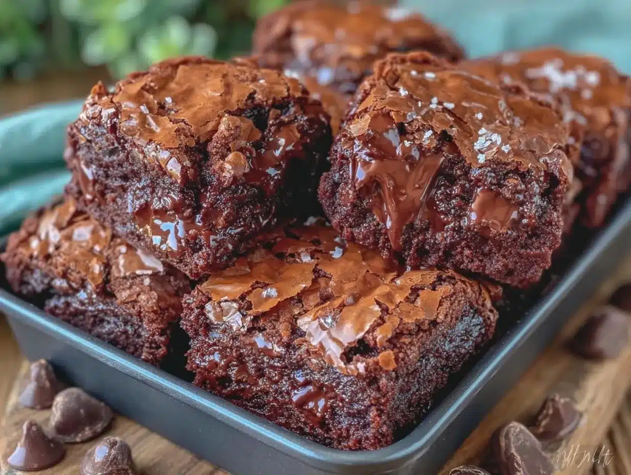 fudgy small batch brownies preparation steps