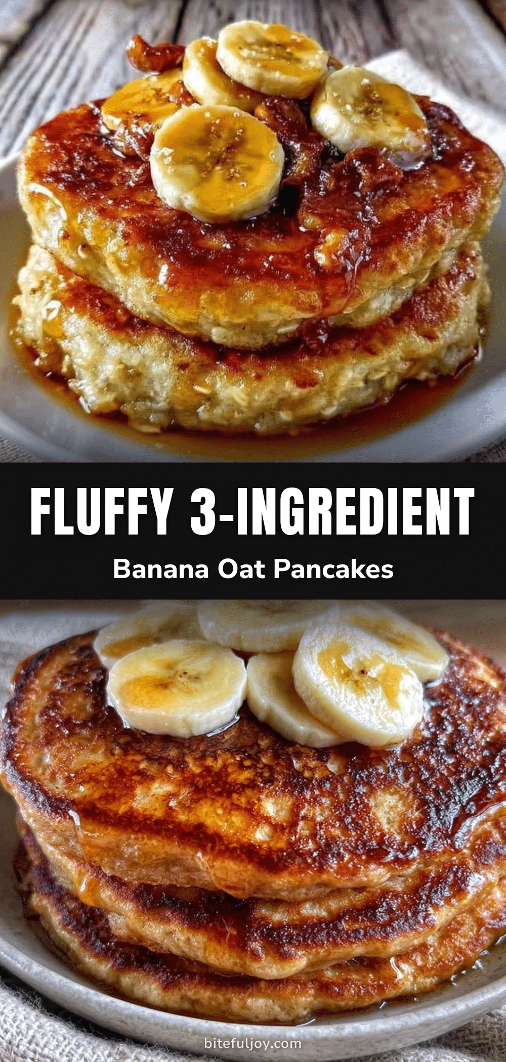 healthy banana oat pancakes recipe