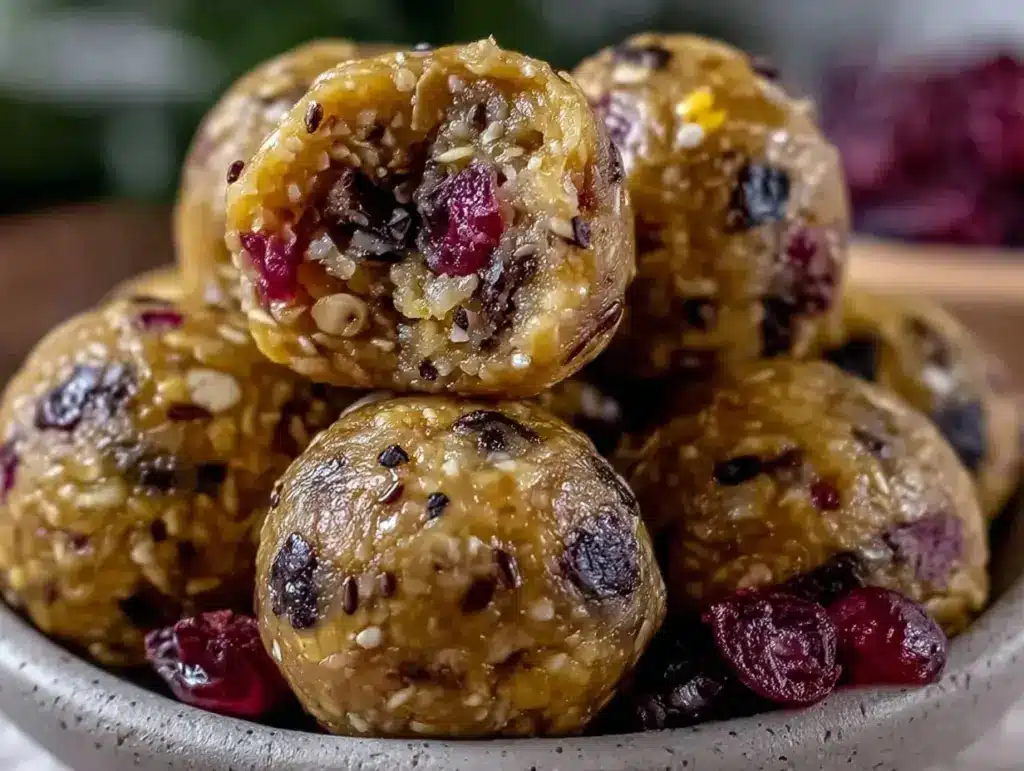 healthy no-melt protein energy balls - featured image