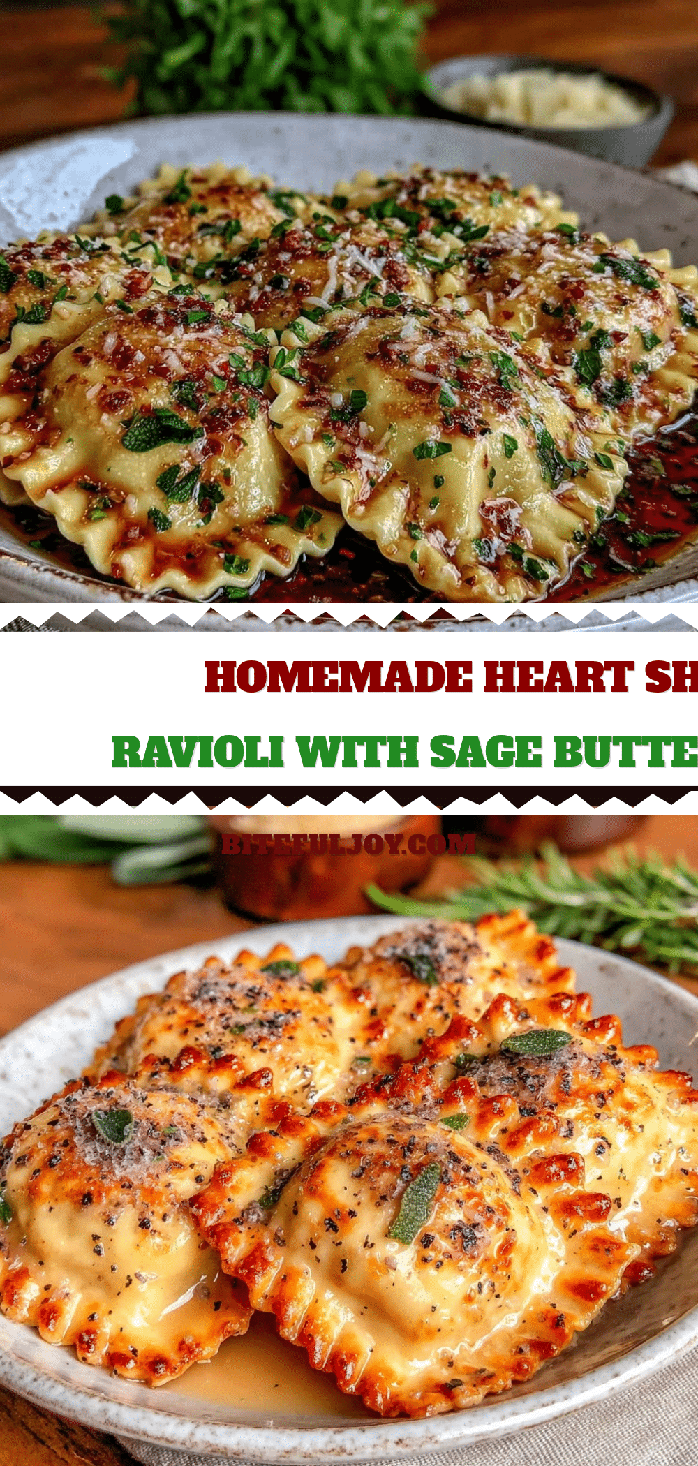 heart shaped ravioli recipe