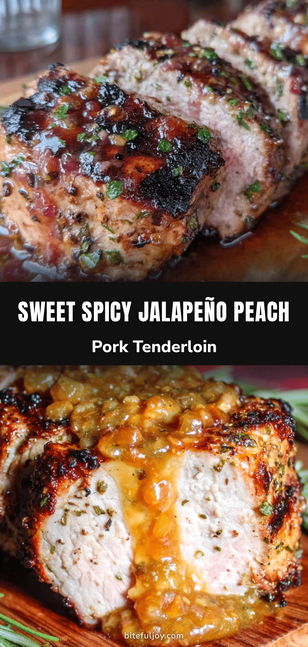 jalapeño peach glazed grilled pork tenderloin recipe