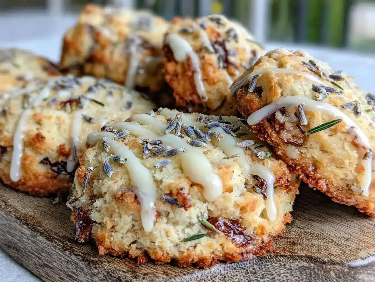 lavender earl grey shortbread cookies preparation steps