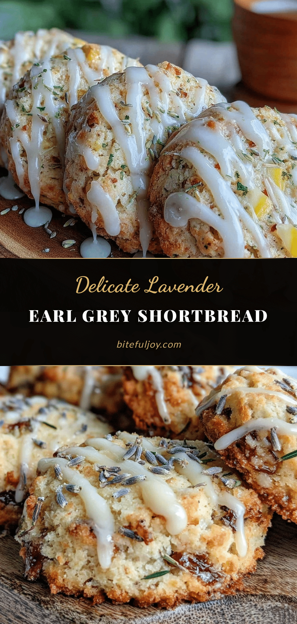 lavender earl grey shortbread cookies recipe