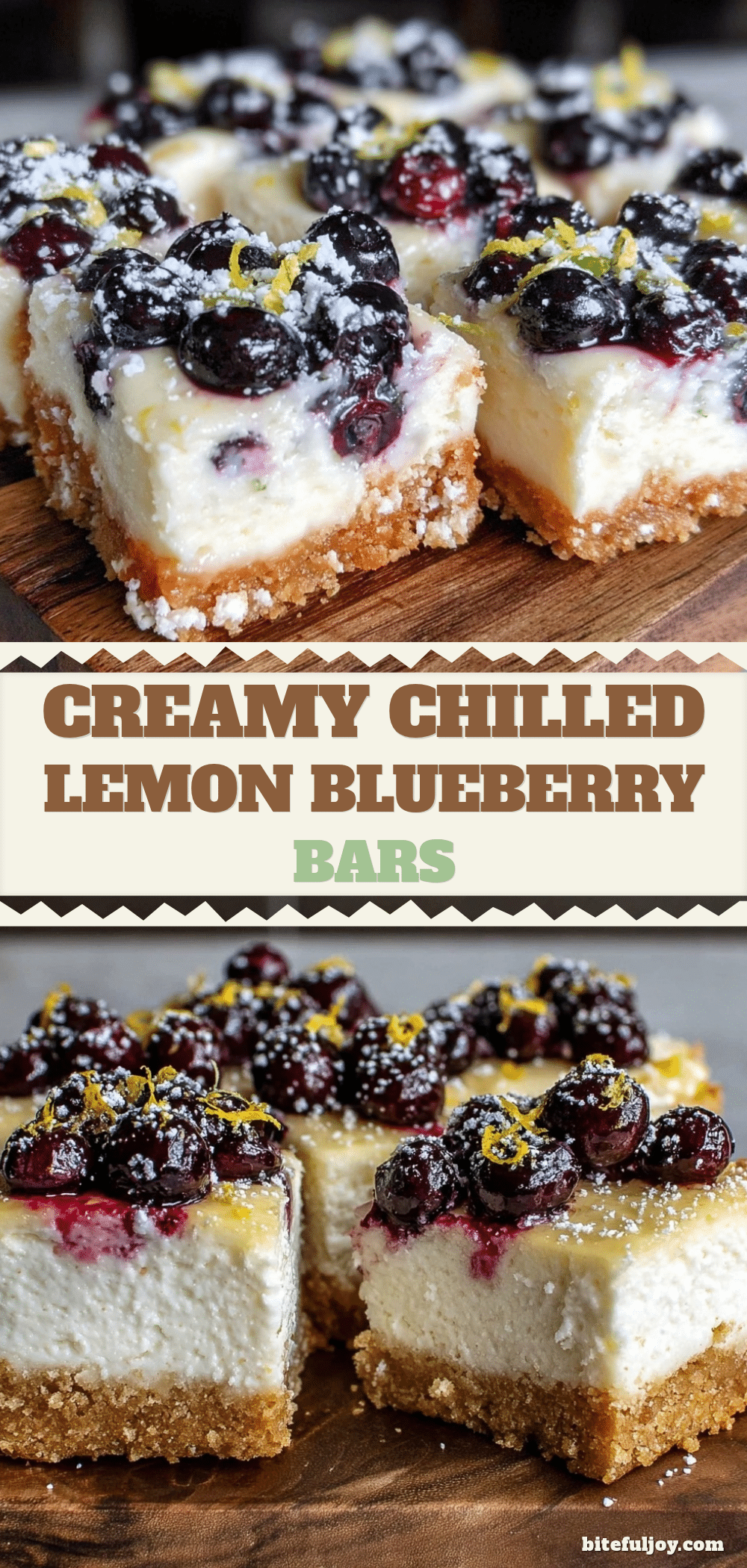 lemon blueberry cheesecake bars recipe