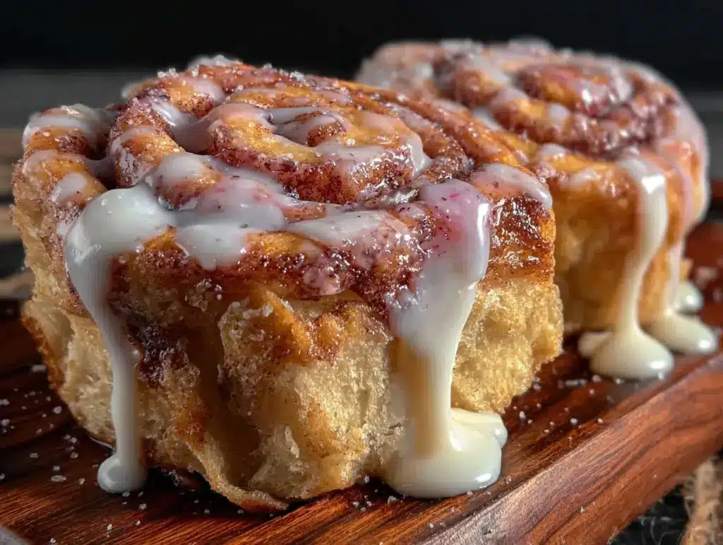 mini batch cinnamon rolls - featured image