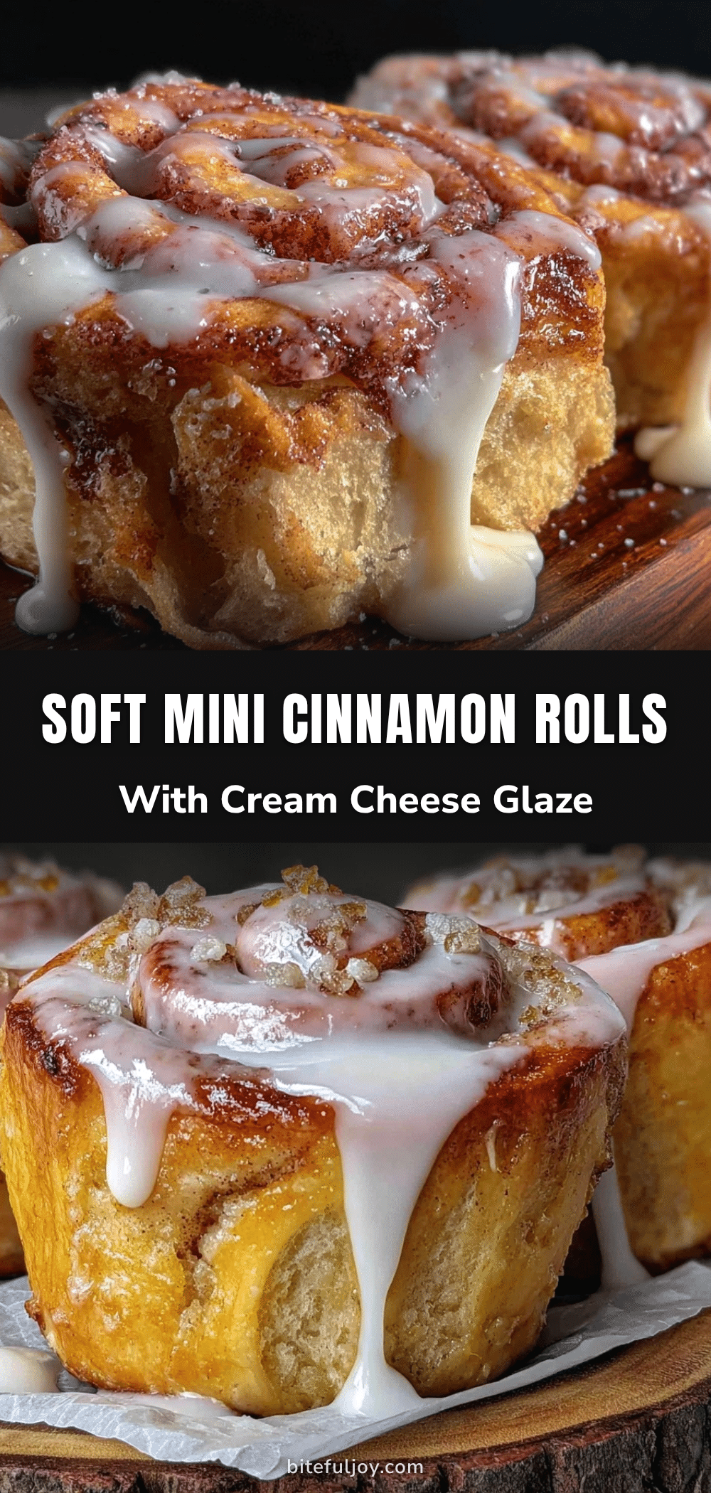mini batch cinnamon rolls recipe