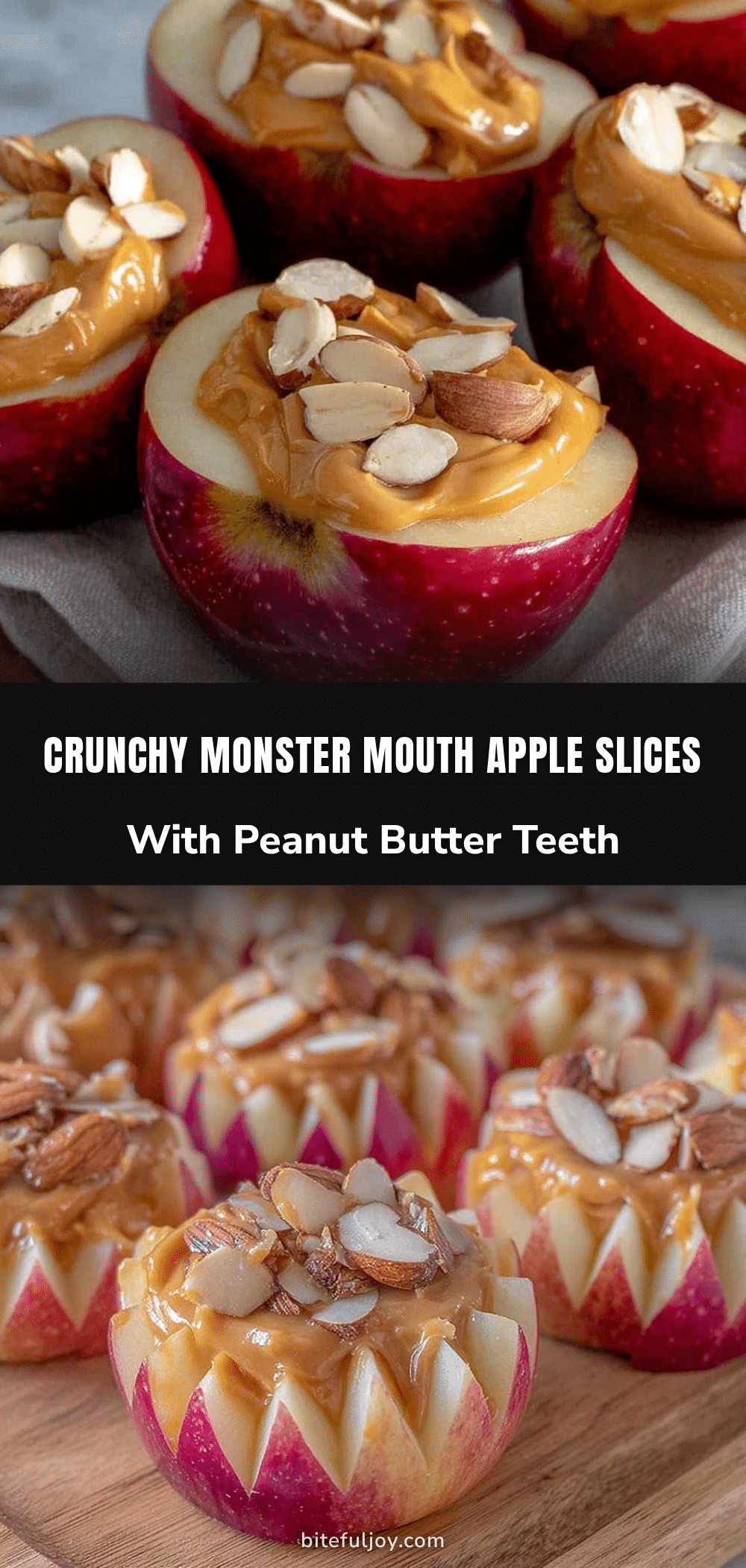 monster mouth apple slices recipe